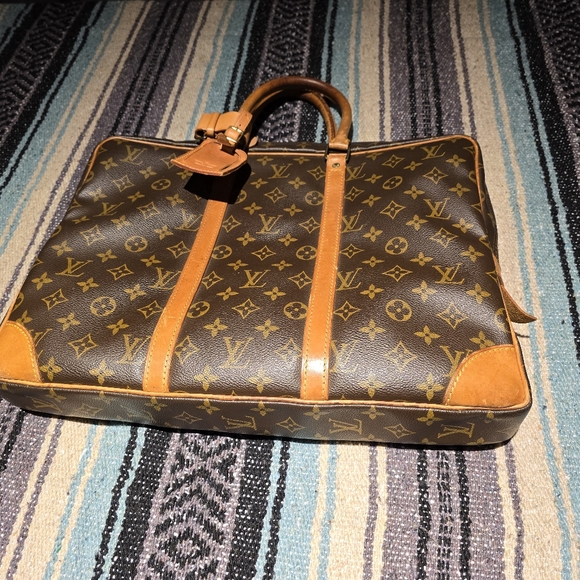 Auth Louis Vuitton Monogram Porte Documents Voyage Brief Case M40226 LV H0444 - Picture 3 of 15